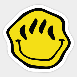 Wavy Smile Sticker